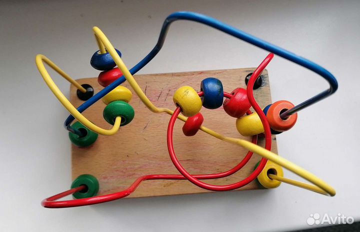 Игрушка для мелкой моторики рук. Грузовичек. Лошад