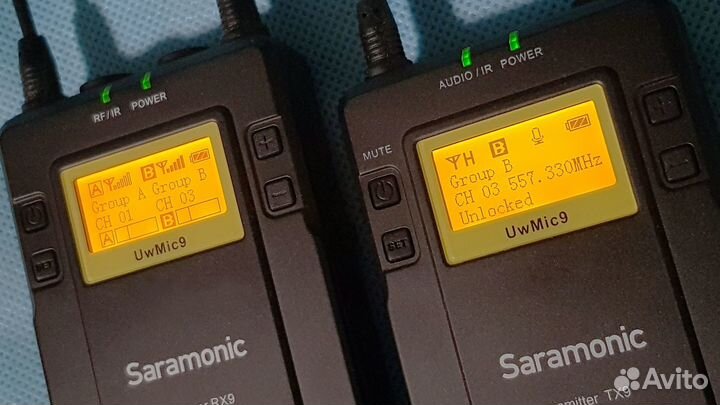 Петличная радиосистема Saramonic UwMic9 TX9+RX9