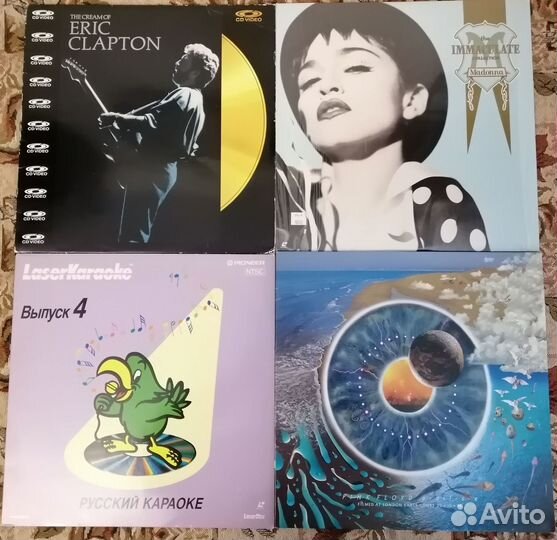 LD: Клипы и концерты(Laserdisc, музыкальный)