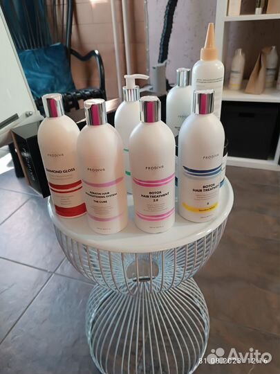 Кератин ботокс волос