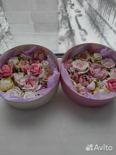 Зефирные букеты на заказ