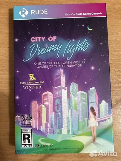Палетка теней rude City Of Dreamy Lights