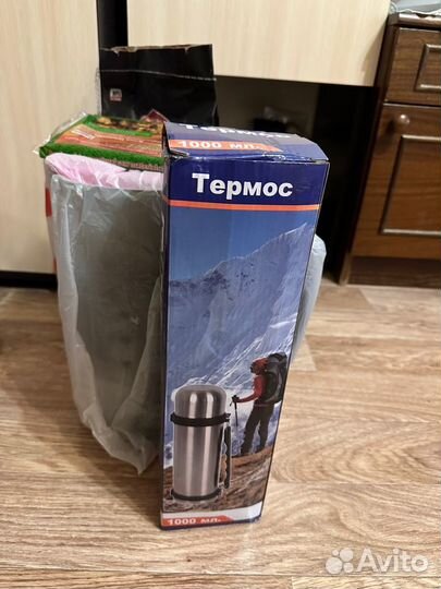 Термос железный