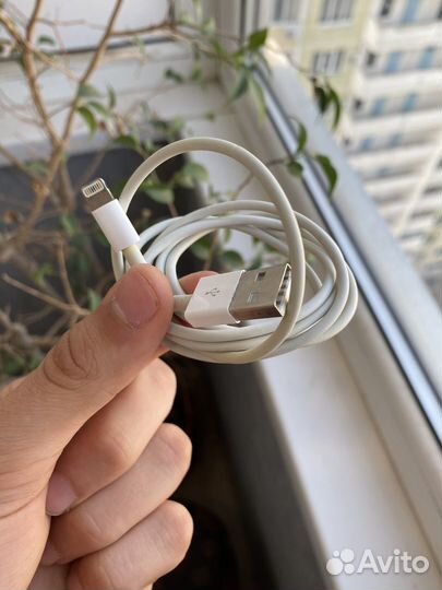 Зарядное устройство Apple блок и провод оригинал