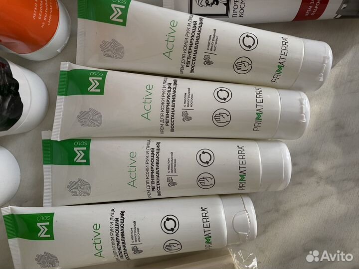 Крема, пасты, спреи, мыло