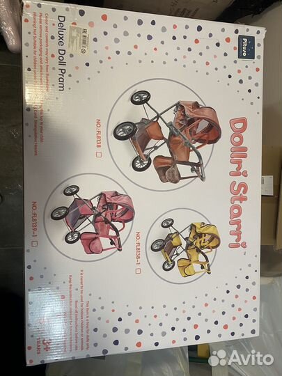 Коляска для кукол Dollri Starri