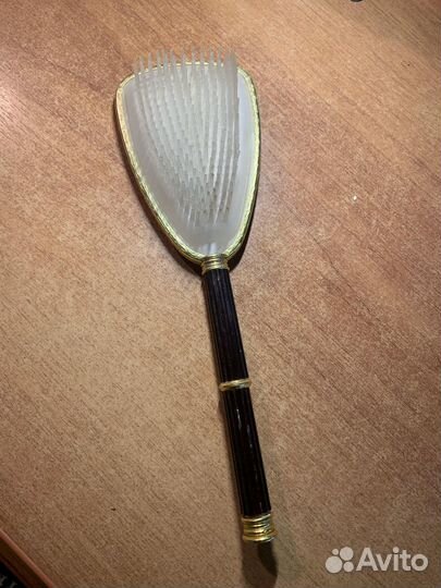 Ручное зеркало и расчёска СССР винтажные