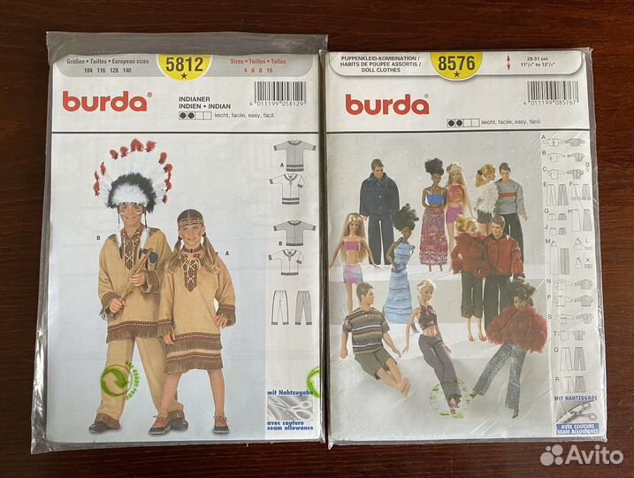 Выкройка burda