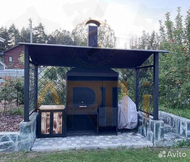 Мангалы с крышей / Гарантия 10 лет