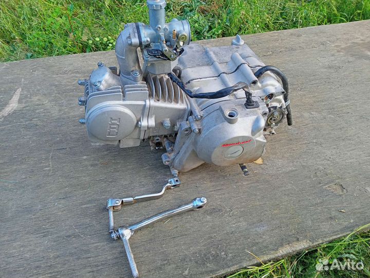Двигатель на питбайк 125