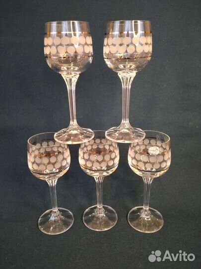 Фужеры Чехословакия Bohemia