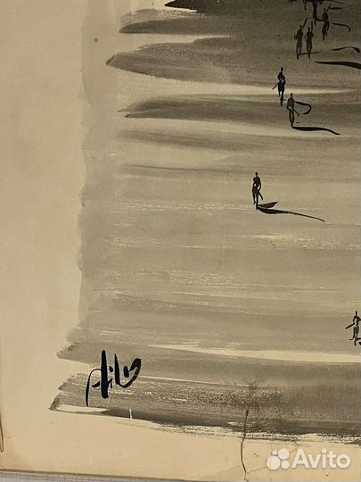 Картина турецкого художника Abidin Dino