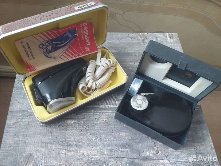 Бритвы электрические СССР