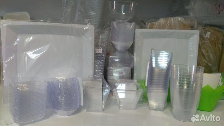 Посуда для фуршетов