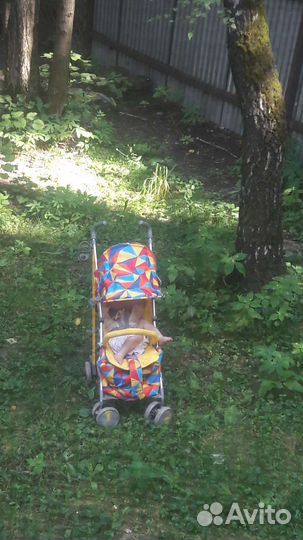 Детская прогулочная легкая коляска