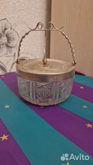 Посуда из хрусталя СССР