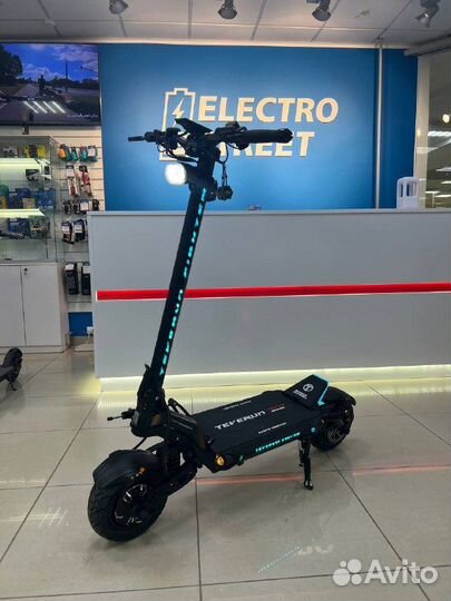 Электросамокат white siberia teverun baikal 9000W