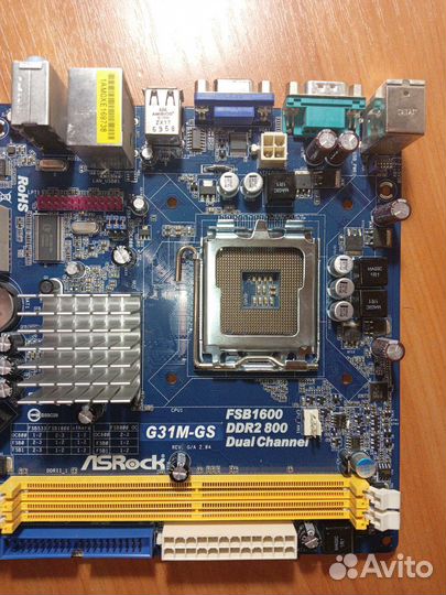 Материнская плата Asrock G31M-GS 775