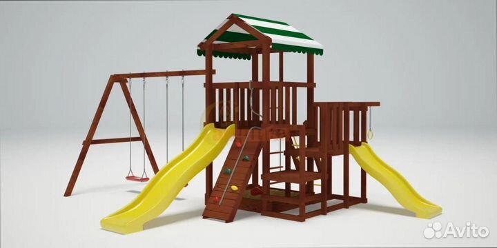 Детская площадка зима / лето