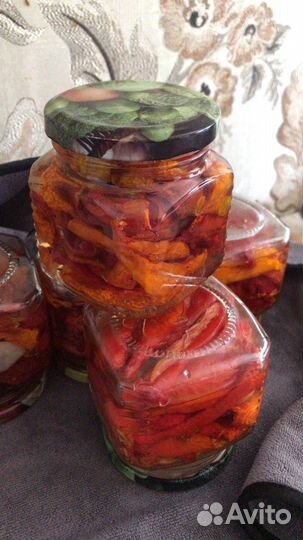 Вяленые помидоры, томатный сок