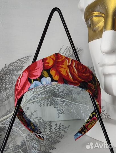 Ободок для волос ручной работы