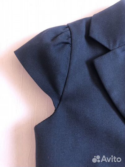 Жилет для девочки,жилетка,жакет школьный,134