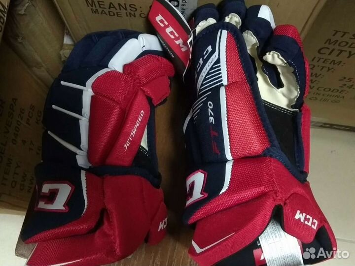 Перчатки CCM jetspeed FT370 SR 15