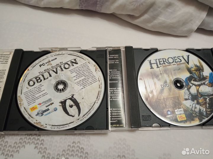 Игры Oblivion и Heroes of Might and Magic V