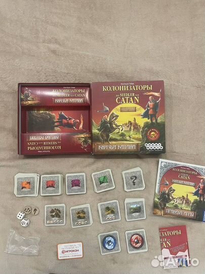 Игра Колонизаторы Князья Катана