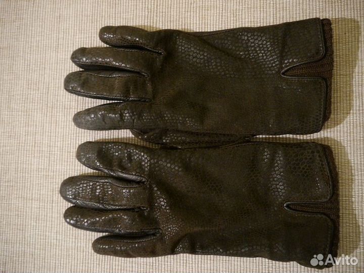 Перчатки женские кожаные Италия 7 р-р
