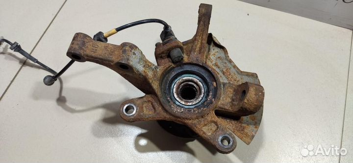 Кулак передний правый Chevrolet Aveo T250 рест