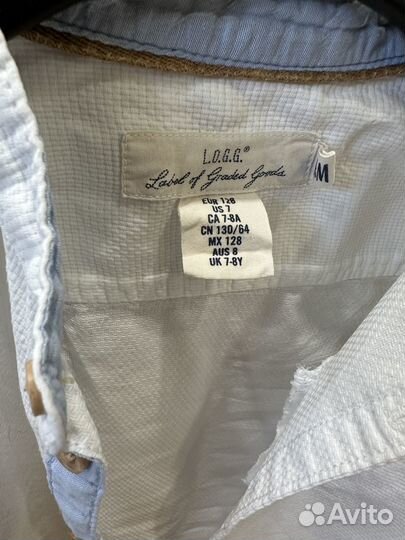 Продам рубашки на мальчика 122, 128