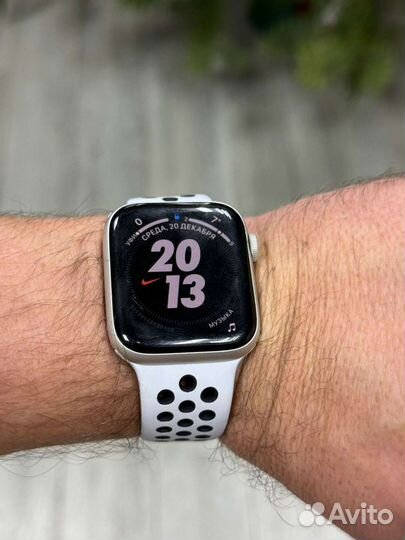 Часы apple watch 5 44 mm nike