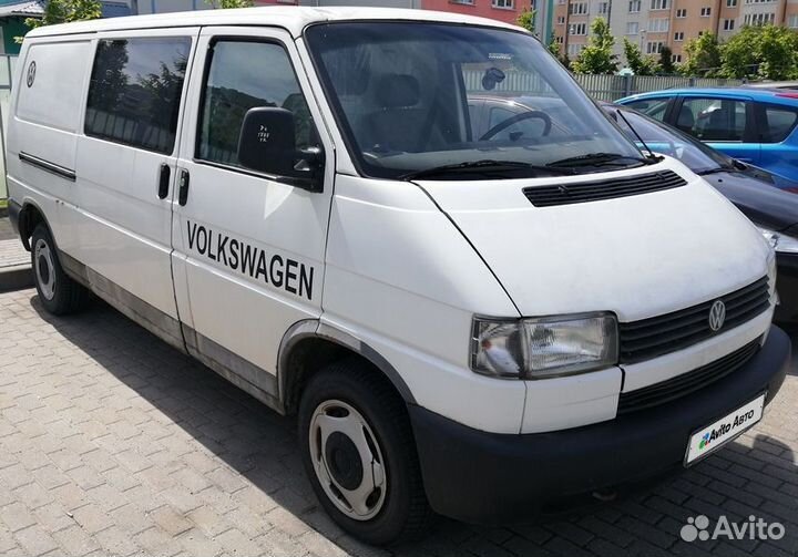 Volkswagen Transporter 2.4 МТ, 1992, 200 000 км