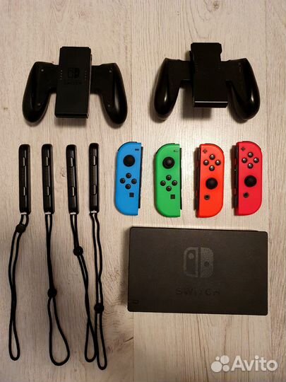 Nintendo Switch 128GB (прошитая+большой комплект)