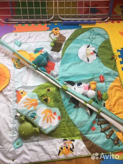 Tiny love коврик большой, развивающий коврик ферма