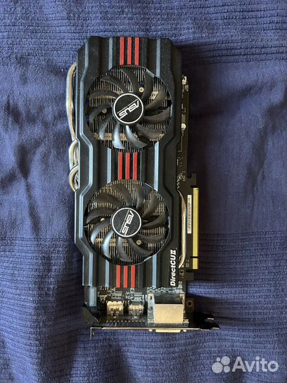 Видеокарта asus hd7870