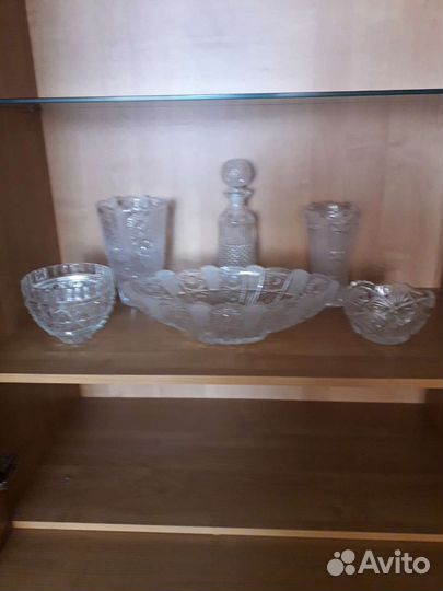 Хрустальная ваза,для фруктов,салатницы
