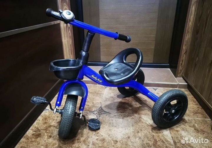 Трехколесный велосипед moby kids