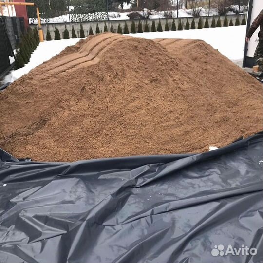 Песок строительный