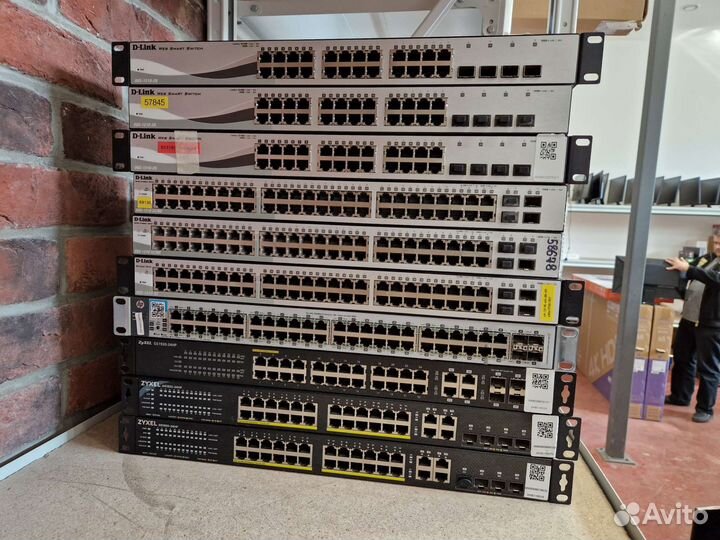 Коммутаторы D-link MikroTik Zyxel Ubiquiti(19.07)