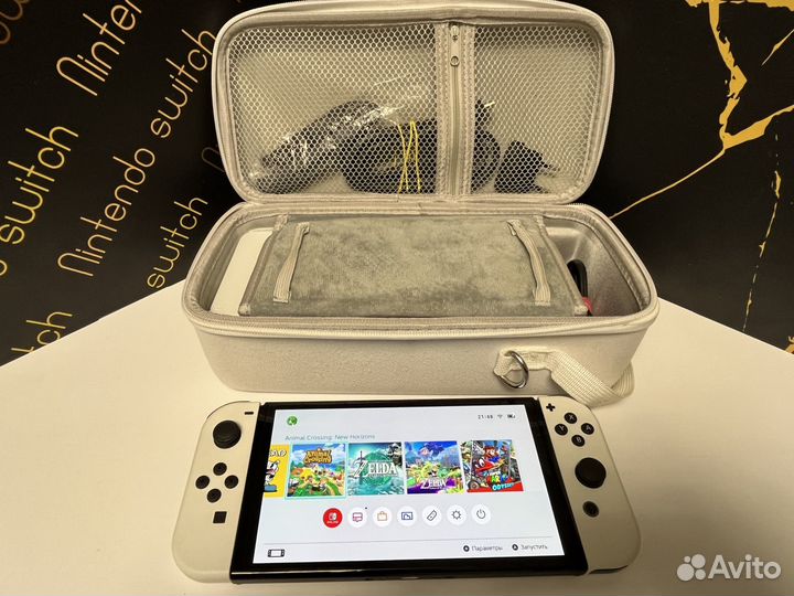 Nintendo switch oled прошитая чип
