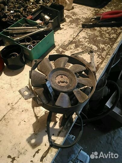 Вентилятор радиатора suzuki rf 400