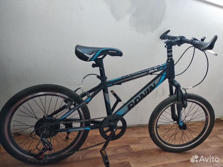 Велосипед Детский Ronin черно-синий