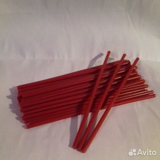 Восковые Свечи.Черные,Красные,Белые, Синие, Зелёны