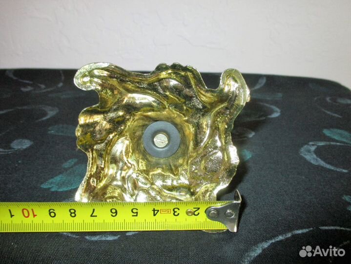 Подсвечник коллекц.старин латунь/бронза Европа