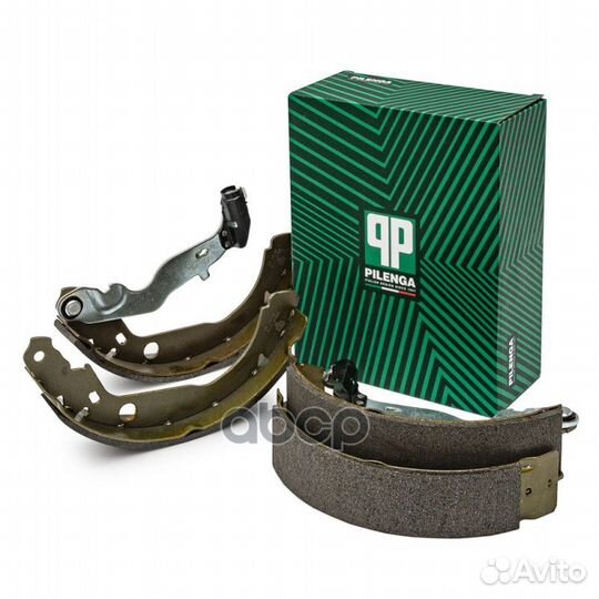 Колодки тормозные задние барабанные renault DUS