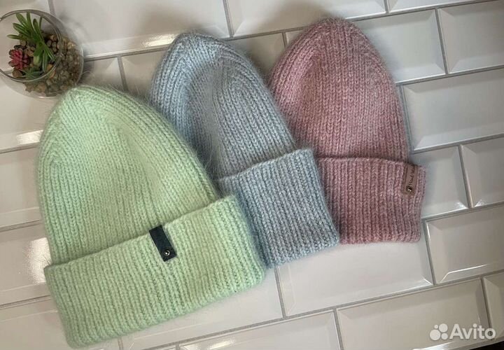 Шапка из пуха норки