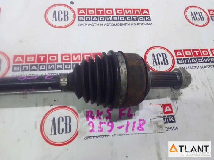 Привод передний левый honda stepwgn