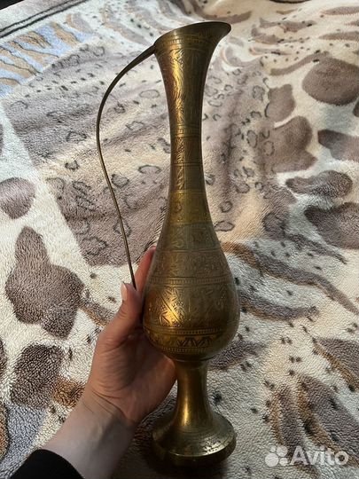 Кувшин Индия латунь